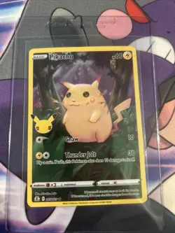 Pokemon TCG Pikachu 25th Anniversary Holo Rare Card 005/025 $800 PSA 10 - Image 1