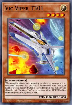 Vic Viper T301 - RIRA-EN024 Rare | Yu-Gi-Oh! Card - Image 1
