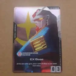 EX Base EXBP-005 Gundam TCG Bandai Card Games Fest 25-26 Stamped Exclusive Promo - Image 1