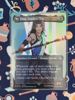 MTG: Fang, Fearless l'Cie (Borderless) Final Fantasy Foil - Image 1