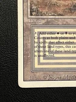 SCRUBLAND dual land Revised Magic the Gathering MTG MP - Image 5