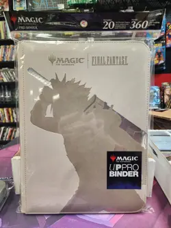New Ultra Pro - Final Fantasy (Cloud) 9 Pocket Zippered PRO-Binder for Magic - Image 1