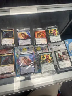 Prerelease Foil PROMO Lot Magic The Gathering MTG Spiderman Carnage Venom Sealed - Image 1