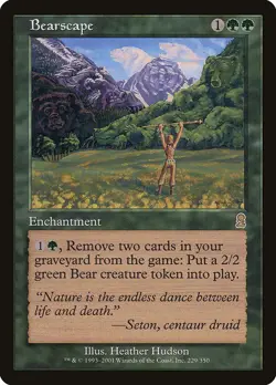 Bearscape Retro Frame Regular - Odyssey MTG-MP - Image 1