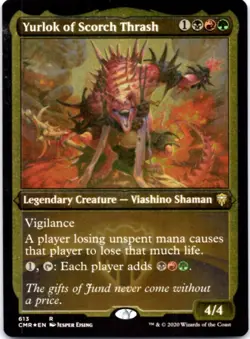 Yurlok of Scorch Thrash (Foil Etched) - Commander Legends - 613 NM - Image 1