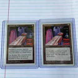 Lot of (2) 1995 ASHNOD'S ALTAR: Antiquities Set Magic the Gathering RARE - Image 1