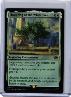 LOTR Tales Of Middle-Earth Flowering of the White Tree 015 Rare Foil 15 - Image 1