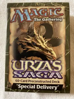 Magic the Gathering Urza's Saga Special Delivery Factory Sealed Deck - Image 1