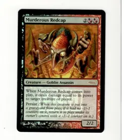 Murderous Redcap. FNM 2009 Promo. NM. Foil. MTG - Image 1