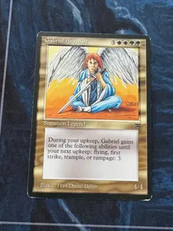 MTG LEGENDS Gabriel Angelfire Magic the Gathering Card MP - Image 1