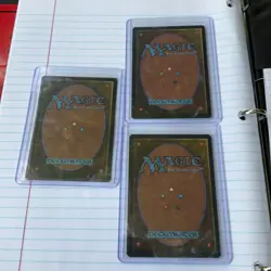 Lot of (3) Magic the Gathering - Ice Age Pyroblast 1995 213 Common - Image 2