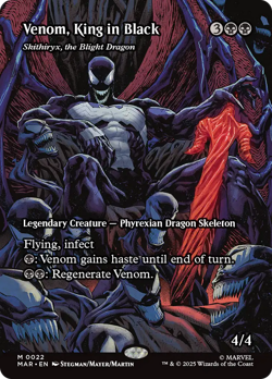 Venom, King in Black #22 | Near Mint | Marvel Universe Magic MTG - Image 1
