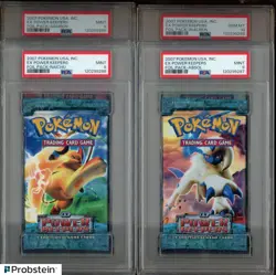 2007 Pokemon Ex Power Keepers Full Art Set Foil Booster Pack Sequential PSA 9-10 - Image 1