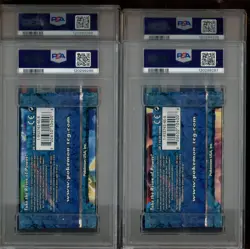 2007 Pokemon Ex Power Keepers Full Art Set Foil Booster Pack Sequential PSA 9-10 - Image 2