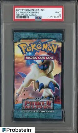 2007 Pokemon Ex Power Keepers Full Art Set Foil Booster Pack Sequential PSA 9-10 - Image 5