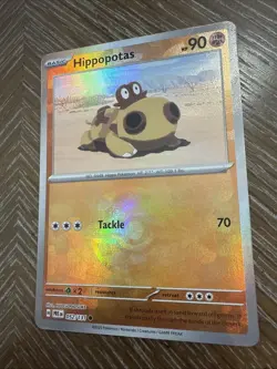 Pokemon Prismatic Evolutions Hippopotas Master Ball #052/131 - Image 3