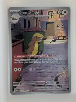 Pokemon Mega Evolution Gumshoos 153/132 Illustration Rare - Image 1