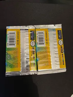 2 Pack Pokemon Base Set Booster Pack Unlimited Art WOTC TCG Vintage Sealed - Image 3