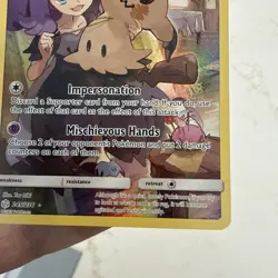 Mimikyu 245/236 Full Art Pokemon Cosmic Eclipse Pokemon TCG NM - Image 5