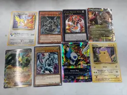 Pokemon Yugioh Jumbo Oversized Card Mixed Card Lot - Image 1