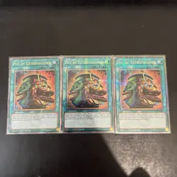Pot of Extravagance RA01-EN059 - Yugioh - Quarter Century Rare x 3 PLAYSET - Image 1