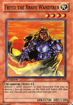 Freed the Brave Wanderer - IOC-014 - Super Rare - Unlimited Edition x1 Heavily P - Image 1