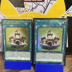 Yugioh - Toon Kingdom *Green Ultra Rare* DLCS-EN074 (NM/M) - Image 1