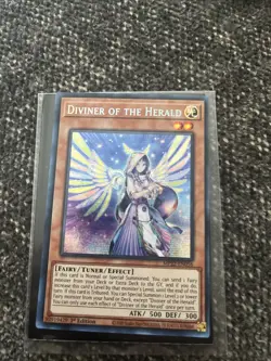 Yugioh Diviner of the Herald MP22-EN056 Secret Rare 1st Ed - Image 1
