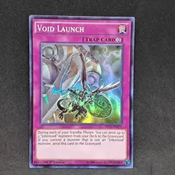 Void Launch SECE-EN072 1st Edition Super Rare NM Near Mint Yu-Gi-Oh! Card - Image 1
