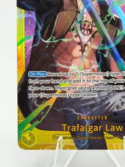 One Piece CCG Trafalgar Law Royal Blood Foil Card OP10-119 - Image 5