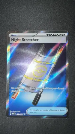 Night Stretcher 173/132 - Mega Evolutions Full Art Trainer Card (NM+) (NEW SET) - Image 1