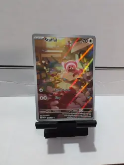 Stufful IR 154/132 MEG Mega Evolution Pokemon Card TCG - Pack Fresh Mint - Image 1