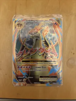 Pokemon TCG Mega-Charizard-EX Evolutions Holo Ultra Rare Card 101/108 - Image 1