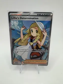 Pokemon TCG Mega Evolution Lillie’s Determination Full Art Trainer Card 169/132 - Image 1