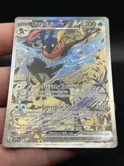 Pokemon SVP132 Greninja EX Full Art Ultra Rare Holo Promo Card NM Condition AG3 - Image 2