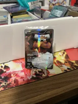 Landorus BW43 Pokemon TCG Black Star Black & White Promo Full Art Holo Card LP - Image 1