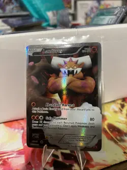 Landorus BW43 Pokemon TCG Black Star Black & White Promo Full Art Holo Card LP - Image 2