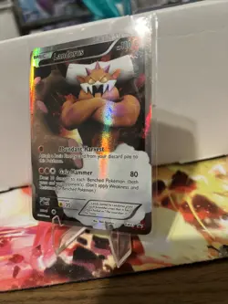 Landorus BW43 Pokemon TCG Black Star Black & White Promo Full Art Holo Card LP - Image 4