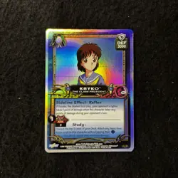 Yu Yu Hakusho TCG Kayko The Class President C50 Dark Tournament Foil Rare Card - Image 1