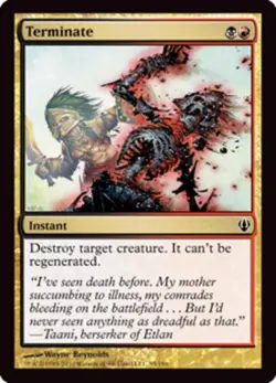 4x Terminate NM-Mint, English Archenemy MTG Magic - Image 1