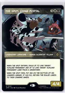 The Spot, Living Portal (Borderless) 231 MTG Marvel's Spider-Man Non-Foil NM/M - Image 1