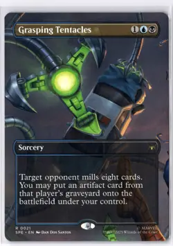 Grasping Tentacles (Borderless) 21 MTG Marvel's Spider-Man: Eternal-Legal Non-Fo - Image 1