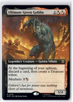 Ultimate Green Goblin (Extended Art) 276 MTG Marvel's Spider-Man Non-Foil NM/M - Image 1