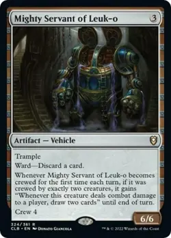 Mighty Servant of Leuk-o -Foil Light Play MTG - Image 1
