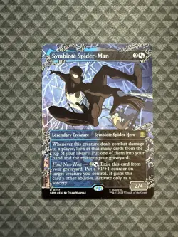 MTG Symbiote Spider-Man #0217 Borderless Rare Marvel’s Spider-Man (SPM) - Image 1