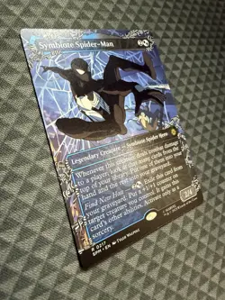 MTG Symbiote Spider-Man #0217 Borderless Rare Marvel’s Spider-Man (SPM) - Image 2