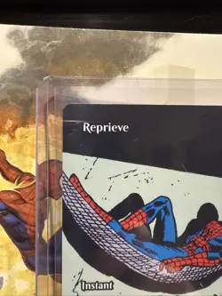 NM Borderless Reprieve, MTG, Marvel's Spider-Man, Magic the Gathering, 5 - Image 5