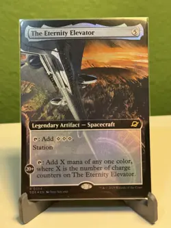 The Eternity Elevator (Extended Art) Edge of Eternities - Near Mint - Foil - MTG - Image 1