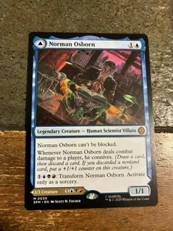 Norman Osborn / Green Goblin - Magic: The Gathering MTG Spider-Man Regular - Image 1