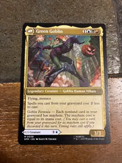 Norman Osborn / Green Goblin - Magic: The Gathering MTG Spider-Man Regular - Image 2